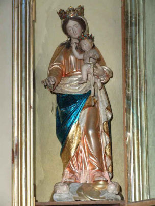 Statua Madonna del Carmelo