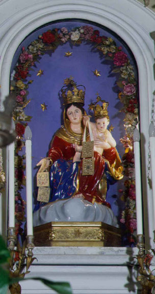 Statua Madonna del Carmine