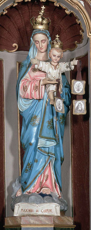 Statua Madonna del Carmelo