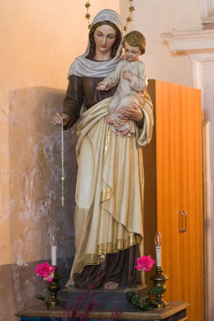Statua Madonna del Carmine