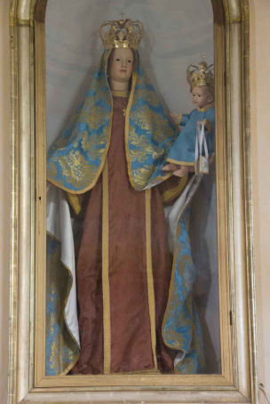 Statua Madonna del Carmelo