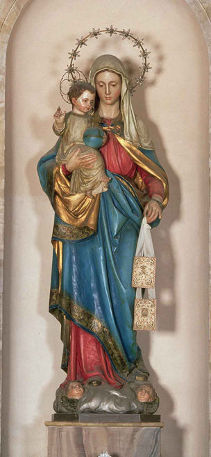 Statua Madonna del Carmelo