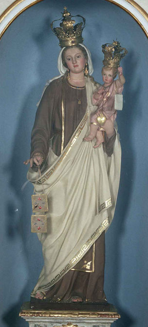 Statua Madonna del Carmine