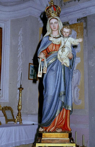 Statua Madonna del Carmine