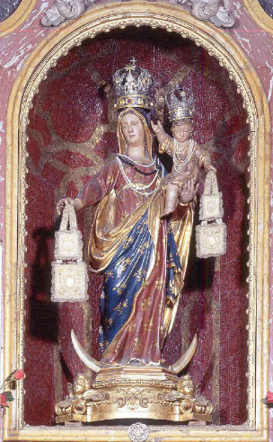 Statua devozionale Madonna del Carmine