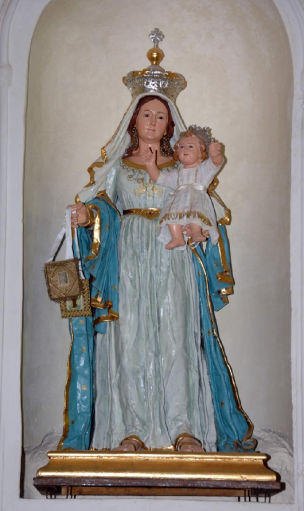 Statua Madonna del Carmelo