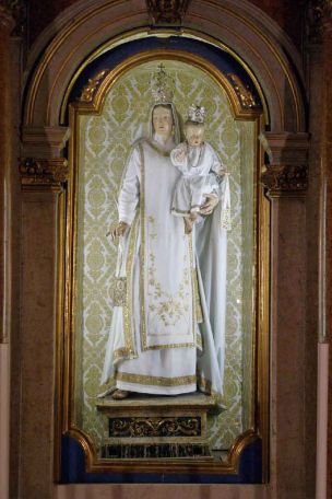 Statua Madonna del Carmelo