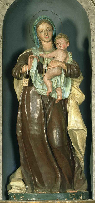 Statua Madonna del Carmelo