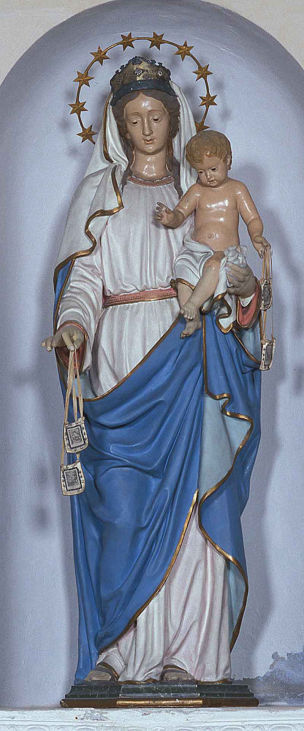 Statua Madonna del Carmelo