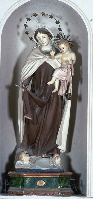 Statua Madonna del Carmelo