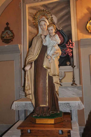 Statua Madonna del Carmine