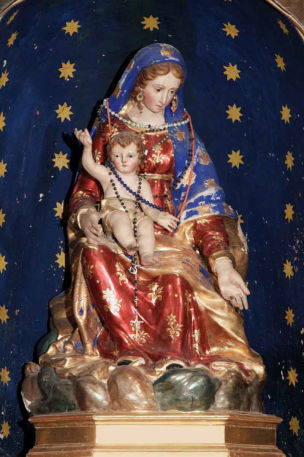 Statua Madonna del Carmelo