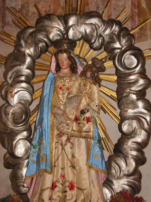 Statua Madonna del Carmelo