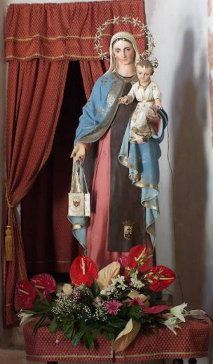 Statua Madonna del Carmelo