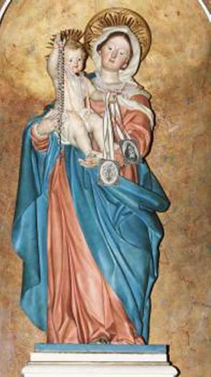 Statua Madonna del Carmine