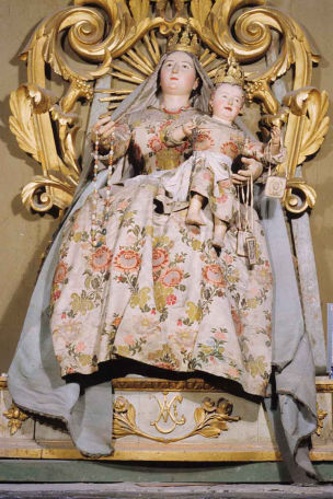 Statua Madonna del Carmine
