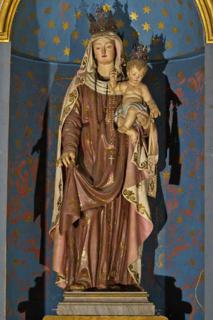 Statua Madonna del Carmelo