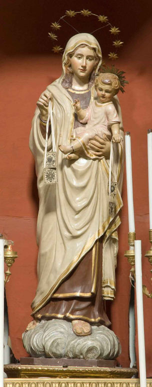 Statua Madonna del Carmine