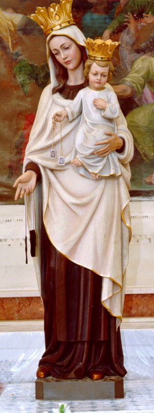 Statua Madonna del Carmelo