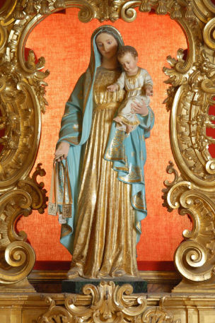 Statua Madonna del Carmine