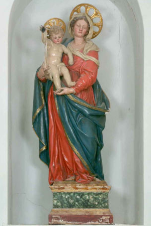 Statua Madonna del Carmine