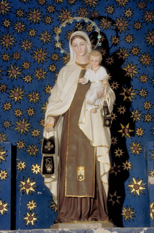 Statua Madonna del Carmelo
