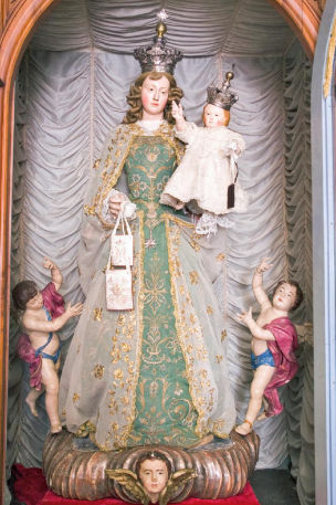 Statua Madonna del Carmelo