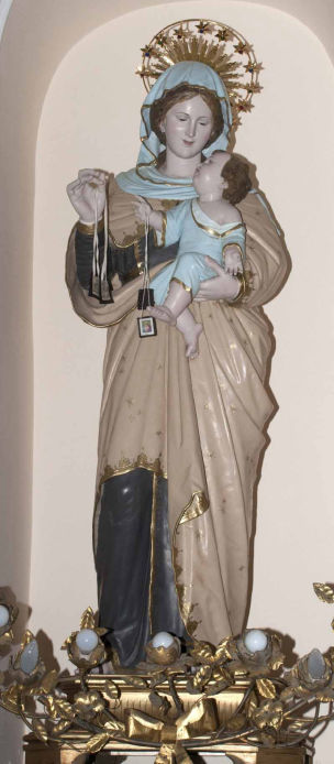 Statua Madonna del Carmine