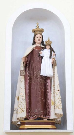 Statua Madonna del Carmine