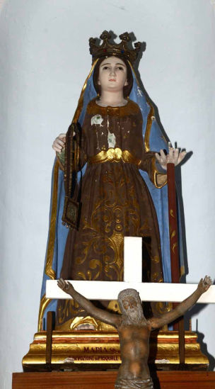 Statua Madonna del Carmine