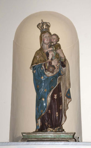 Statua Madonna del Carmine