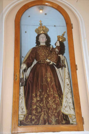 Statua Madonna del Carmine