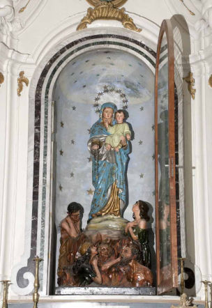 Statua Madonna del Carmine