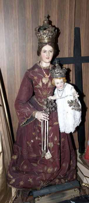 Statua Madonna del Carmine