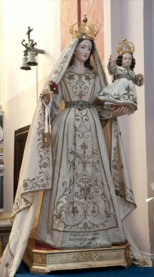 Statua Madonna del Carmine