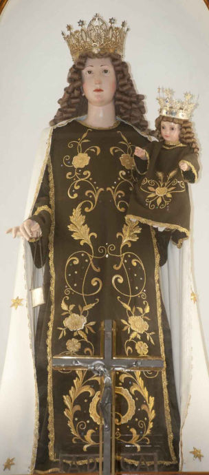 Statua Madonna del Carmine