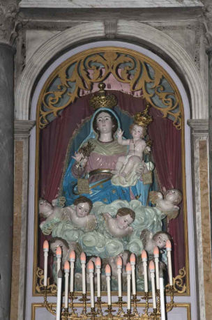 Statua Madonna del Carmine