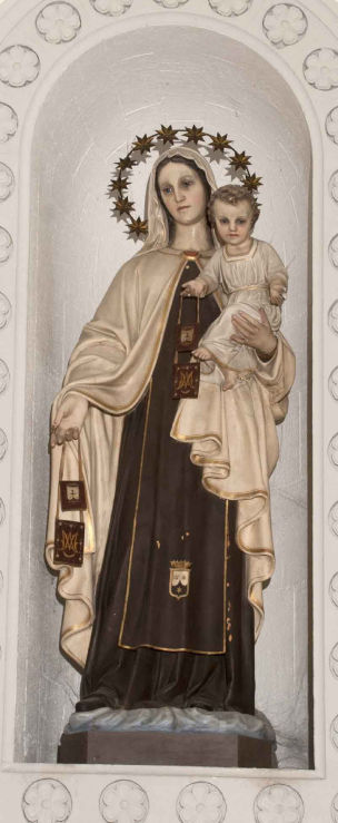 Statua Madonna del Carmine