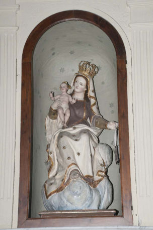 Statua Madonna del Carmine