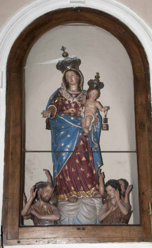 Statua Madonna del Carmelo