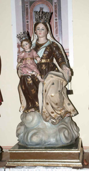 Statua Madonna del Carmine