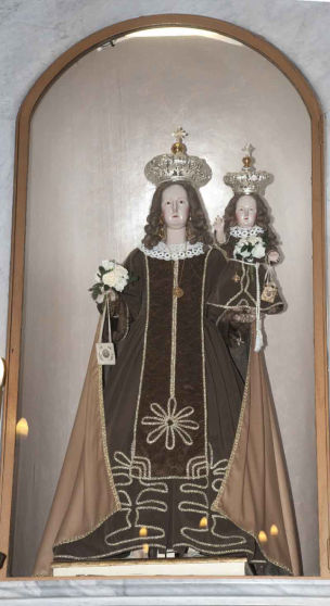 Statua Madonna del Carmine