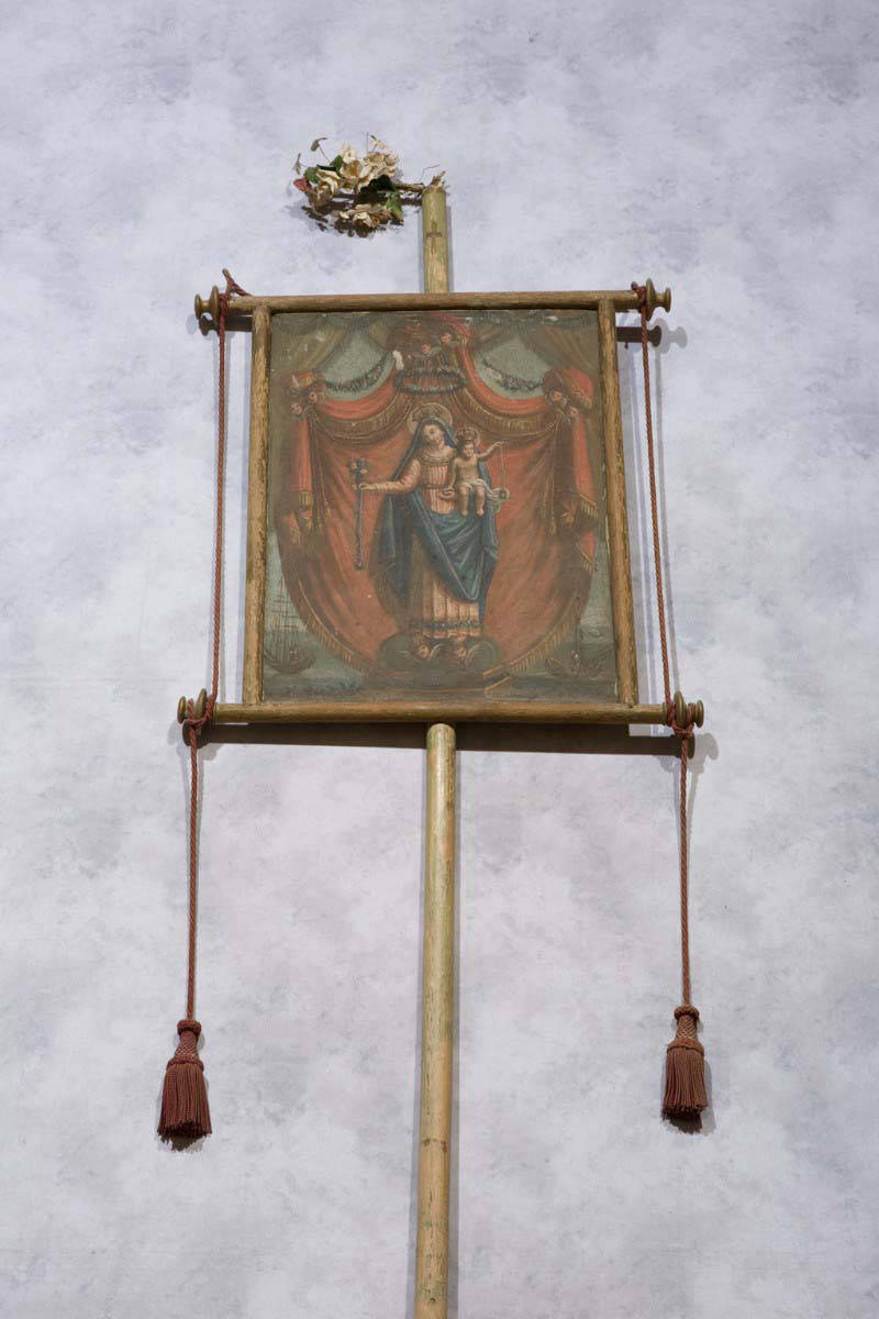 Stendardo processionale Mariano