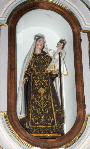 Statua Madonna del Carmine