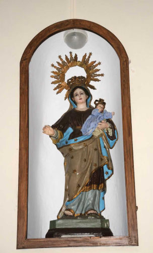 Statua Madonna del Carmine