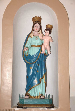 Statua Madonna del Carmine