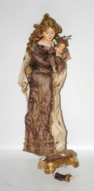 Statua Madonna del Carmine