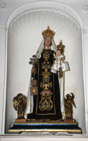Statua Madonna del Carmine