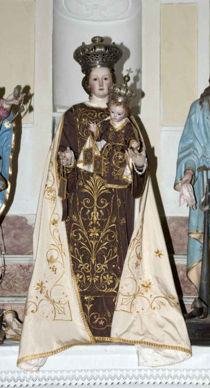 Statua Madonna del Carmine