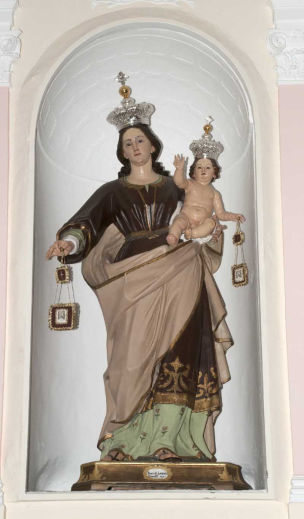 Statua Madonna del Carmine